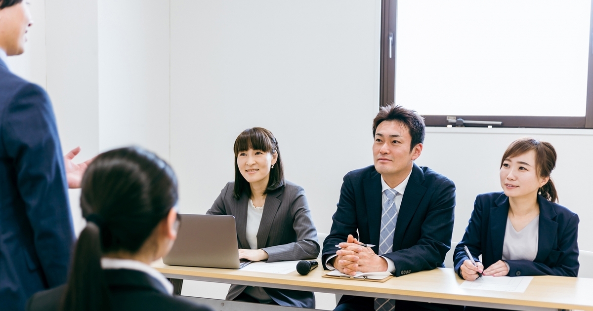 雰囲気の良い面接会場
