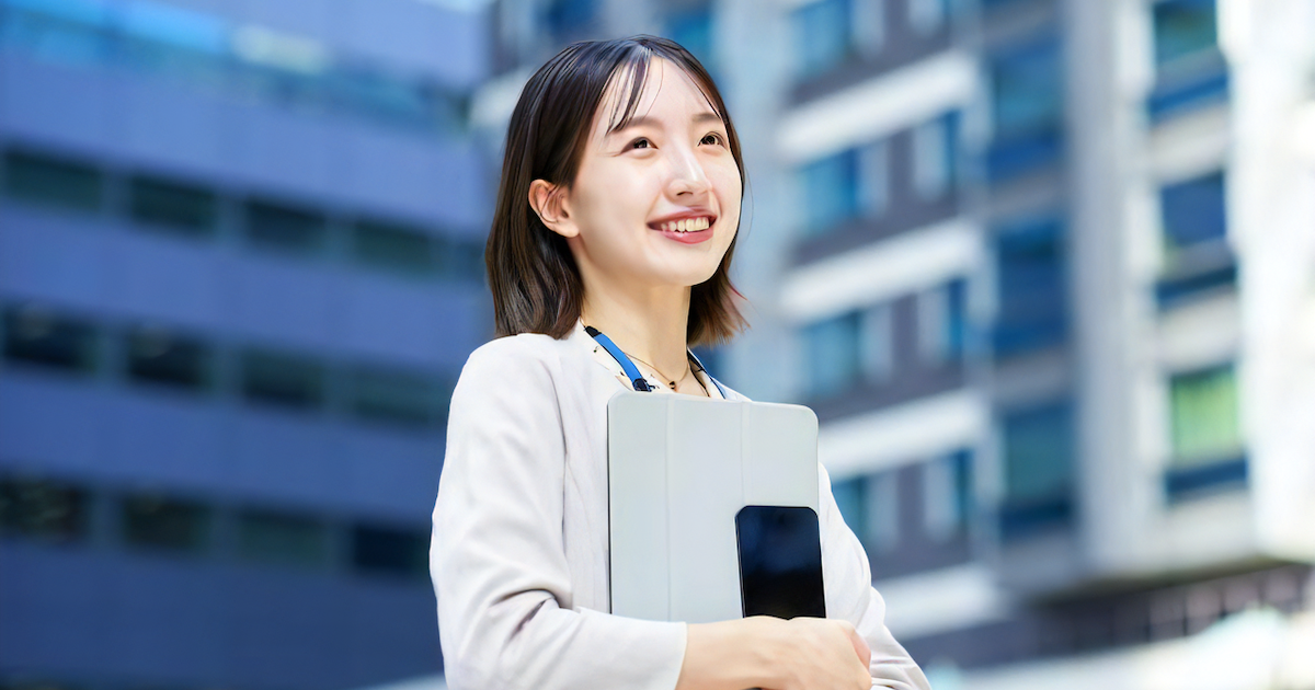若手ビジネスパーソンのポートレート