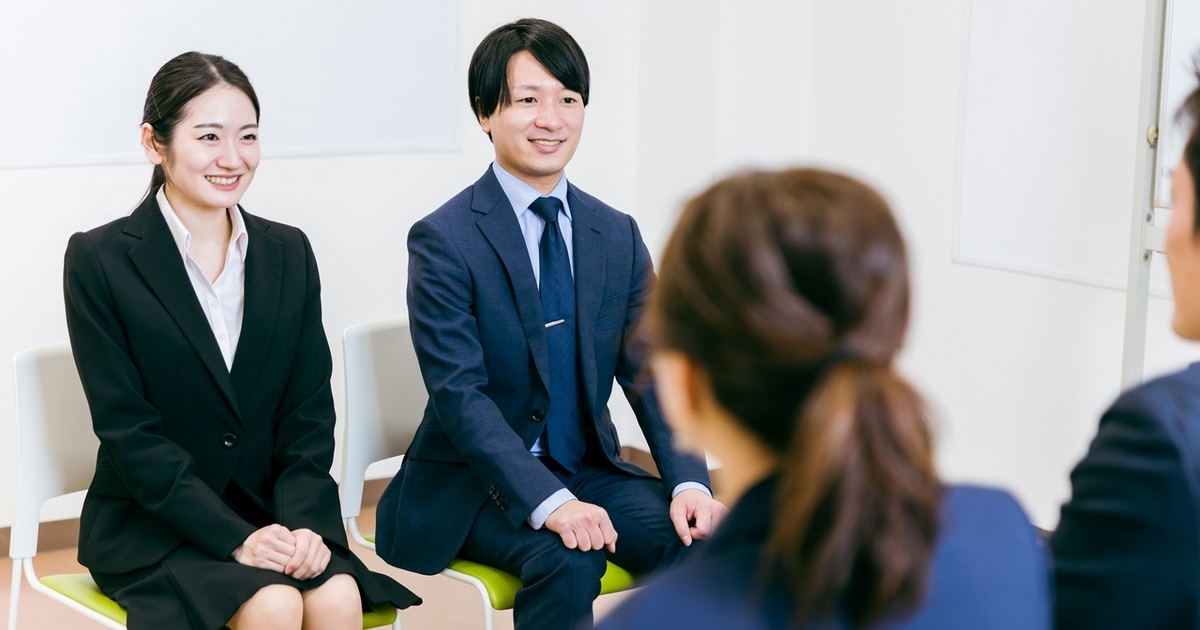 面接を行うイメージ