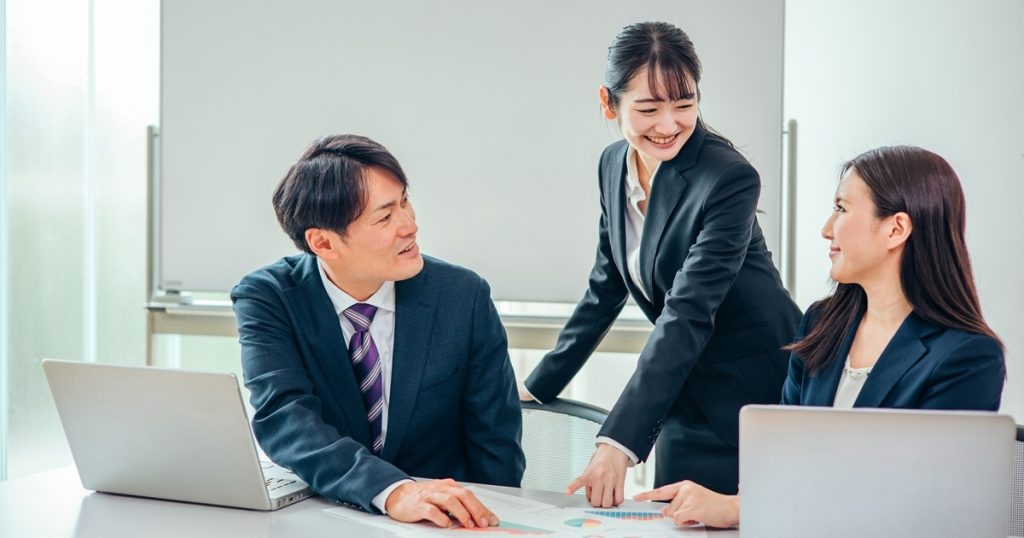 良い雰囲気の職場